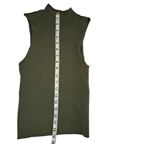 Rue21 Mock Neck Tank Womens Size M Classic Staple Cottagecore Preppy Indie Boho - Picture 6 of 10